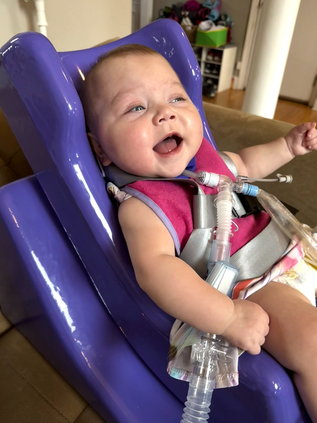 Iris Hope LaValle laughing joyfully